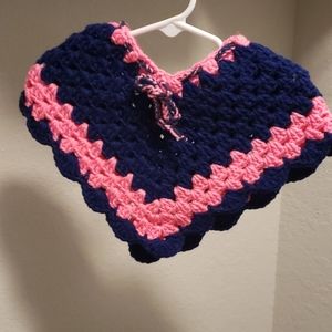Crochet poncho